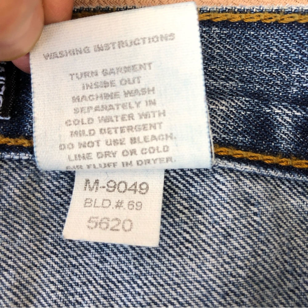 Cruel Girl 💯 % Cotton Low Rise Slim Blue Wash Jeans 11 Regular - Picture 14 of 15